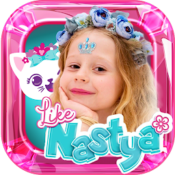 Icon image Like Nastya: Kids Games Videos